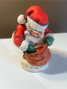 Vintage Signed 1990 Simpich Santa from Santa Claus Collection